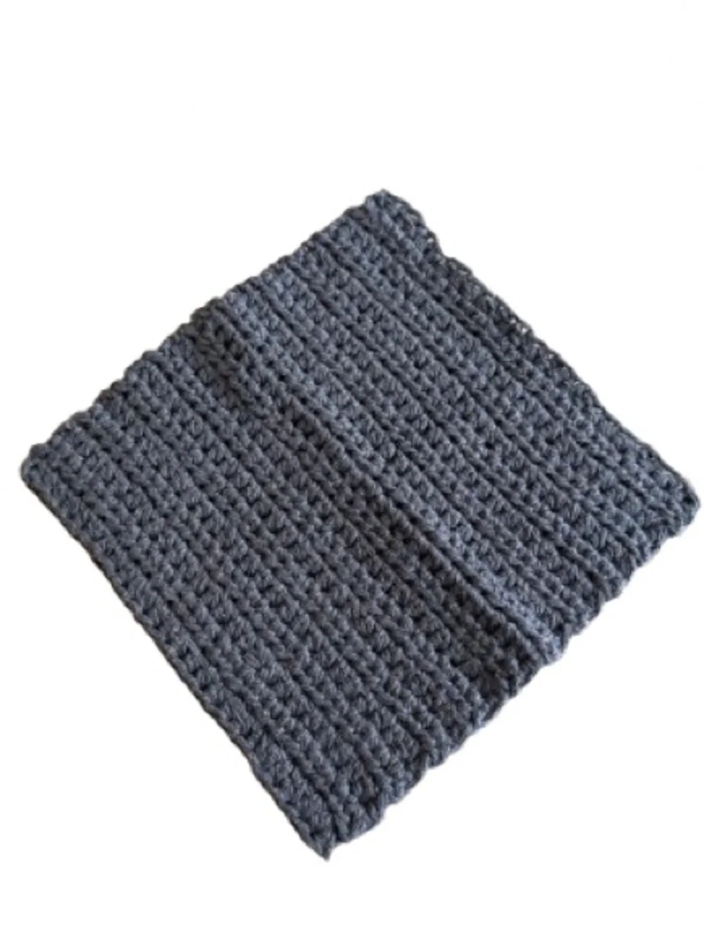Handmade Crochet 100% cotton Dishcloths Set of 4 Black and sage Green Washcloth